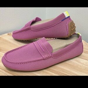 Woman’s Rothy’s the driver loafers in Pink Rose size 10.5
